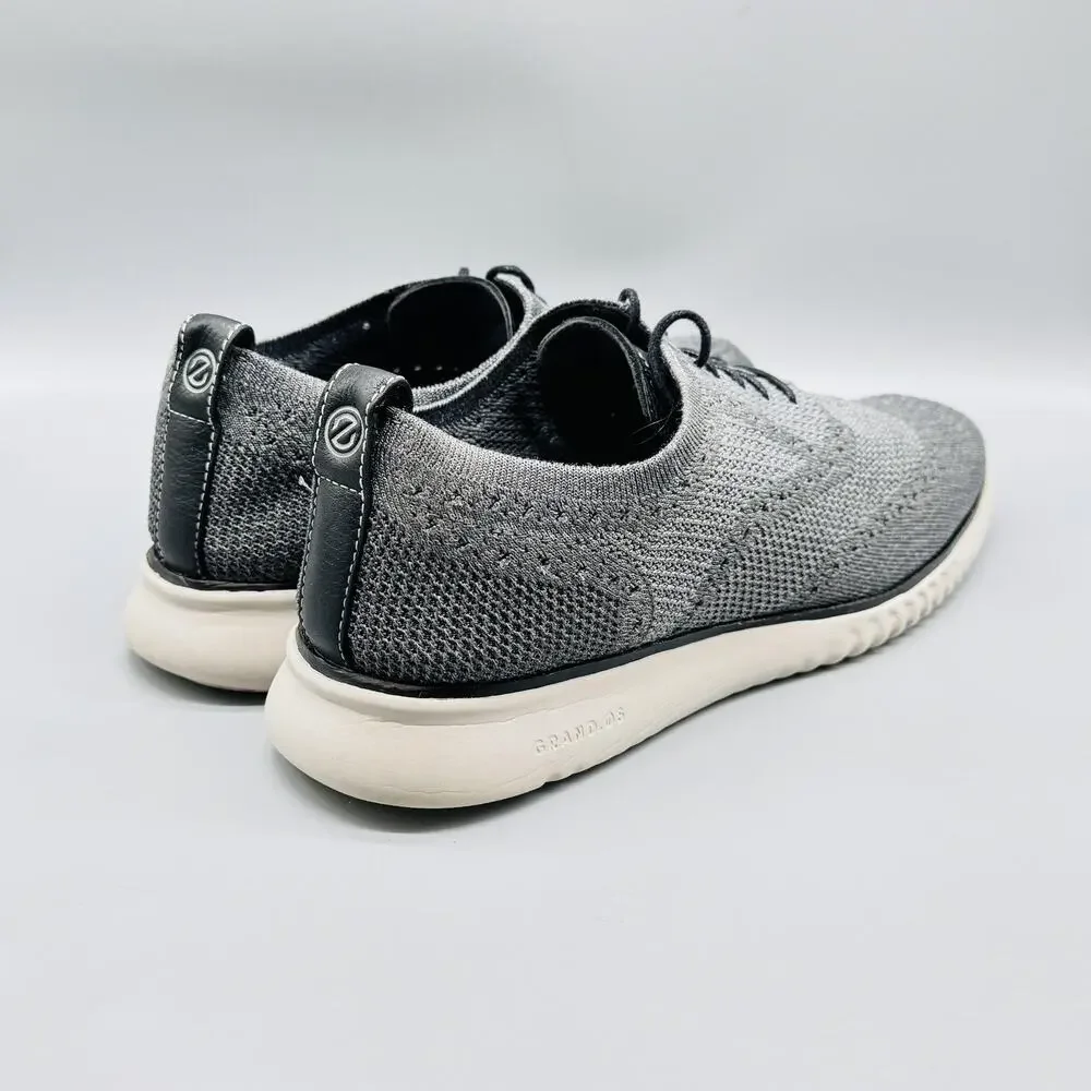 Cole Haan Shoes Mens 13 Gray OriginalGrand Stitchlite Wingtip Oxford Sneaker